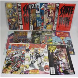 LOT OF 15 COLLECTOR COMICS ALL ARE #1 ISSUES