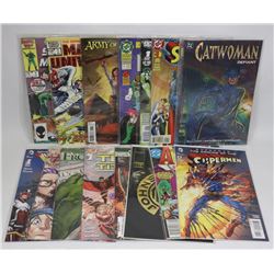 LOT OF 15 COLLECTOR COMICS ALL ARE #1 ISSUES
