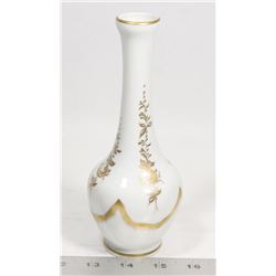 VINTAGE BIRKS 24 KT GOLD GILDED VASE MADE IN