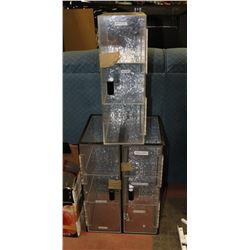 3 PART PLEXIGLASS BAKERY DISPLAY CASE