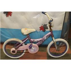 DISNEY PRINCESS BIKE (PURPLE)