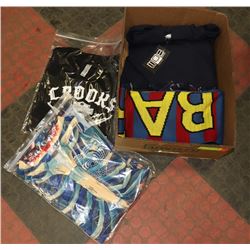 BOX W/ NEW MOE MEN'S HOODIE (M), MEN'S