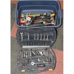 BIN FULL OF TOOLS - LARGE ASSORTMENT,