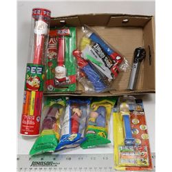 LOF OF PEZ DISPENSERS