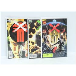 3 EARTH X COMICS