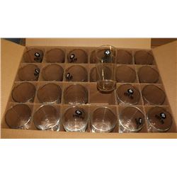 CASE OF 24 NEW 20 OZ BIG ROCK BEER GLASSES