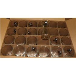 CASE OF 24 NEW 20 OZ BIG ROCK BEER GLASSES