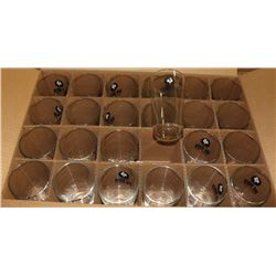 CASE OF 24 NEW 20 OZ BIG ROCK BEER GLASSES