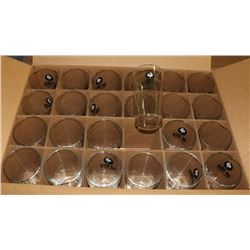 CASE OF 24 NEW 20 OZ BIG ROCK BEER GLASSES