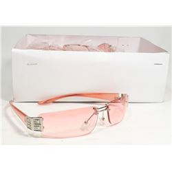 BOX OF PINK DESIGNER SUNGLASSES