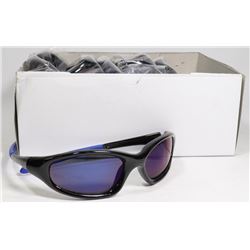 BOX OF BLACK AND BLUE  DESIGNER SUNGLASSES