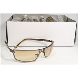 BOX OF BROWN  DESIGNER SUNGLASSES