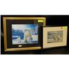 Image 1 : SET OF 2 FRAMED POLAR BEAR PICTURES - ONE