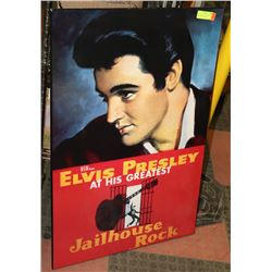 ELVIS PRESLEY JAILHOUSE ROCK MOVIE WALLHANGING