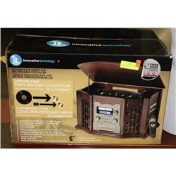 FIVE IN ONE MUSIC CENTRE.  CD PLAYER/RECORDER,