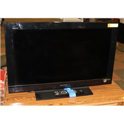SONY 32" LCD TV WITH REMOTE KDL-32BX300