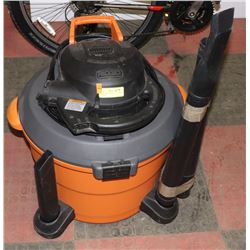 RIDGID 5 HP BLOWER VAC - LARGE 12 GALLON