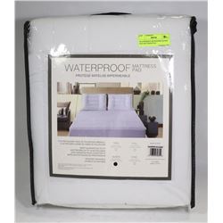 WATERPROOF MICROFIBER QUEEN SIZE MATTRESS PAD