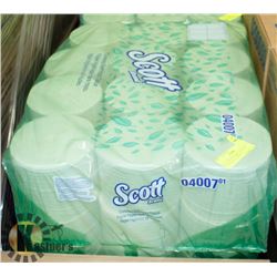 SCOTT BRAND CORELESS BATH TISSUE, 2 PLY, 36 ROLLS