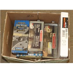 4 SETS BRAKE PADS AND 1 ROTOR