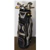 Image 1 : MIXED GOLF CLUBS WITH BAG