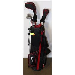 NIKE KIDS GOLF SET RED/BLACK