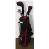 Image 1 : NIKE KIDS GOLF SET RED/BLACK