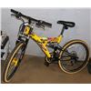 Image 1 : TECHTEAM 21 SPEED MOUNTAIN BIKE FULL SUSPENSION
