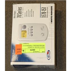 WHITE RIGERS 70 SERIES PROGRAMMABLE THERMOSTAT.