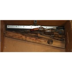 24 " ANTIQUE STANLEY WOODEN LEVEL , WOOD