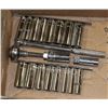 Image 1 : METRIC AND IMPERIAL 3/8 DRIVE DEEP SOCKET SETS