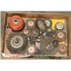 Image 1 : VARIETY OF POWER WIRE BRUSHES AND SANDER