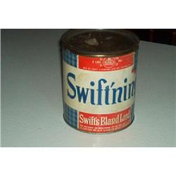 "Swift's Bland"  Lard Can #862872