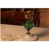 Image 1 : Lamp-Green Beaded & Diamond  Design Oil #862881