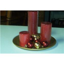 Holiday Time Candle Centerpiece-Reduced #862883