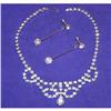 Image 1 : Fabulous Vintage Waterfall Rhinestone Necklace #863022