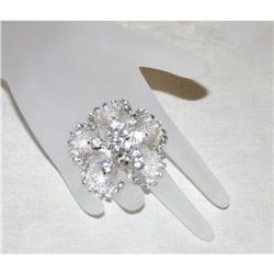 Beautiful Vintage Retro Modern Rhinestone Pin #863048