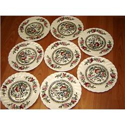 8 Myott Staffordshire "Indian Tree" Bread Plate #863063