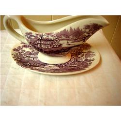 CLARICE CLIFF ROYAL STAFFORDSHIRE PURPLE #863069