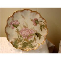 OLD J.P.L. LIMOGES HAND PAINTED PLATE C.1862 #863091