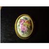 Image 1 : Limoges Porcelain Floral Brooch #863140