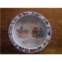 Nursery Rhyme Baby Dish-German-Wonderful #863167
