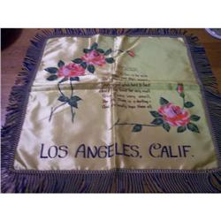 Los Angeles Satin Pillow Cover #863172