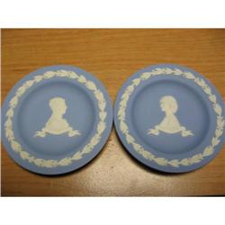 Pair Of Royal Wedding Charles Diana Wedgwood #863233