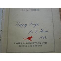 SIGNED COPIES OF ION IDRIESS #863245