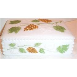 Hand Painted Westmoreland Grape Covered Candy #863260