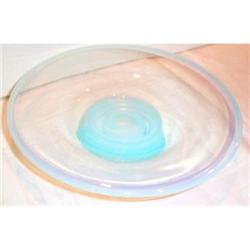 Fostoria Blue Opalescent Footed Compote #863281