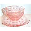 Image 1 : Pink Fostoria New Garland Cup and Saucer #863288