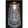 Image 1 : Crystal Sugar Shaker with Sterling Silver Lid #863332