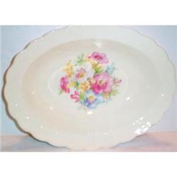 Taylor Smith and Taylor Oval Floral Veggie Bowl #863361